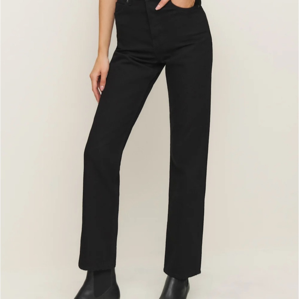Reformation Women's Black Jeans